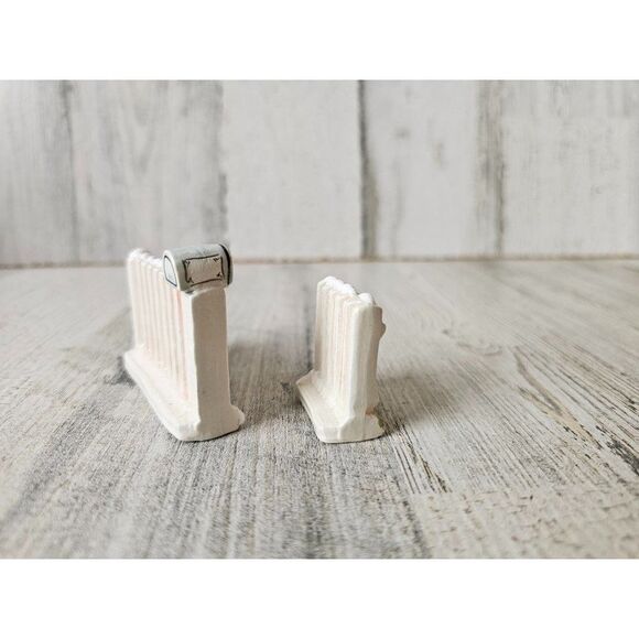 Walter brockmann fence mailbox vintage accessory Xmas decor set - Picture 4 of 5